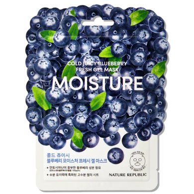 NATURE REPUBLIC COLD JUICE BLUEBERRY FRESH GEL MASK MOISTURE NATURE REPUBLIC COLD JUICE BLUEBERRY FRESH GEL MASK MOISTURE