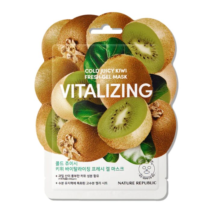 NATURE REPUBLIC COLD JUICE KIWI FRESH GEL MASK VITALIZING NATURE REPUBLIC COLD JUICE KIWI FRESH GEL MASK VITALIZING