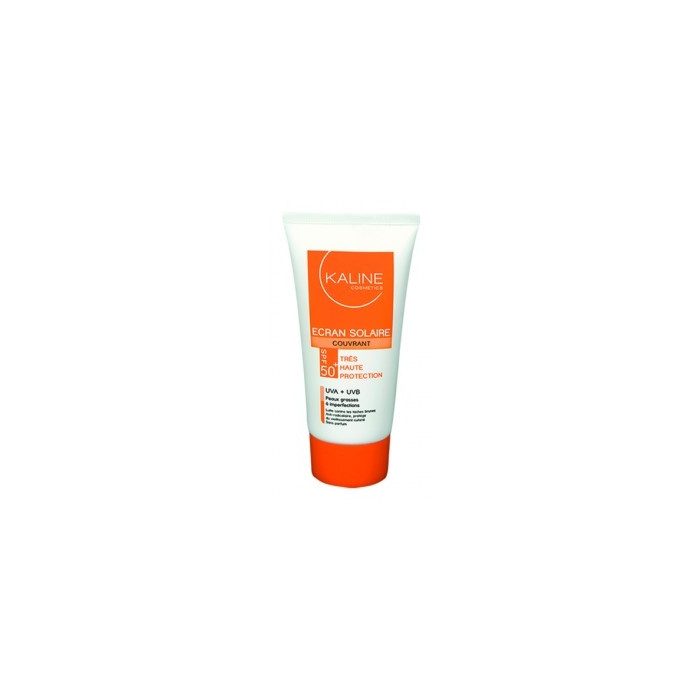 KALINE CREME SOLAIRE COUVRANTE SPF 50+ 50ML   KALINE CREME SOLAIRE COUVRANTE SPF 50+ 50ML