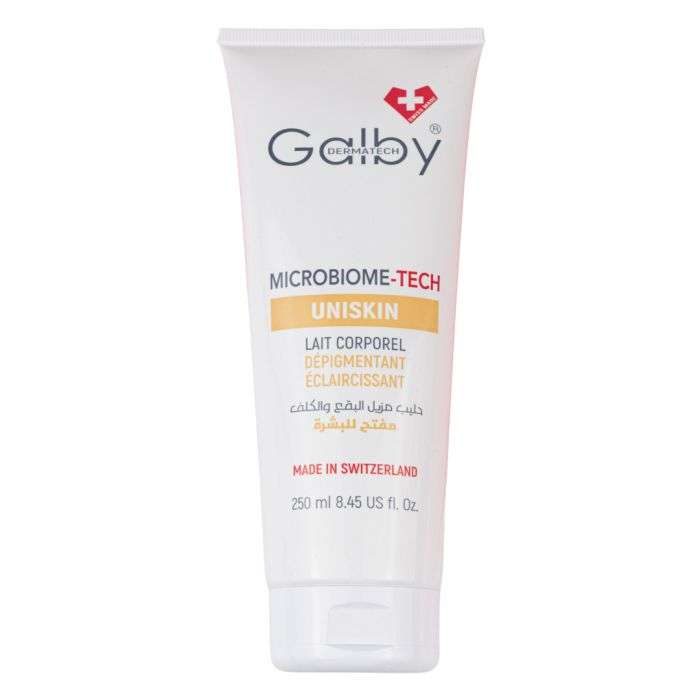 GALBY UNISKIN MICROBIOME TECH LAIT CORPOREL DEPIGMENTANT ECLAIRCISSANT 250 ML GALBY UNISKIN MICROBIOME TECH LAIT CORPOREL DEPIGMENTANT ECLAIRCISSANT 250 ML