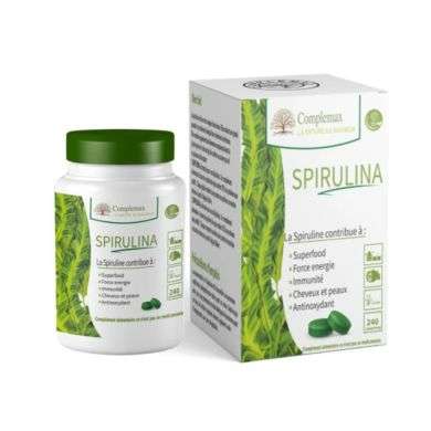COMPLEMAX SPIRULINA 500 MG 240 COMPRIMES COMPLEMAX SPIRULINA 500 MG 240 COMPRIMES