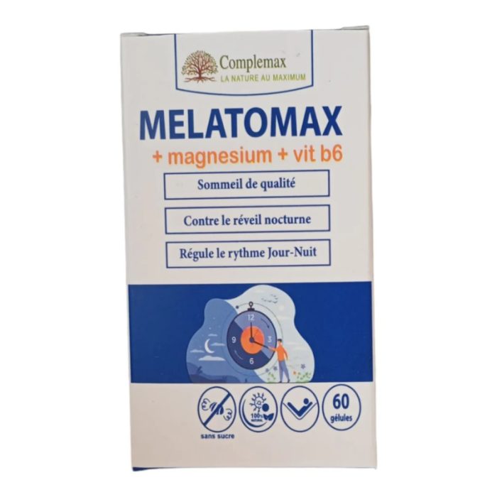 Complemax Melatomax + Magnésium + Vitamine B6