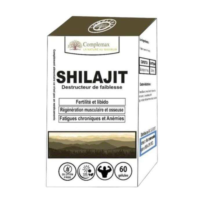 COMPLEMAX SHILAJIT 60 GELULES COMPLEMAX SHILAJIT 60 GELULES