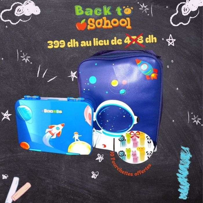 GOBENTO KIDS OFFRE SAC A DEJOUNER STARBOY + BOITE ISOTHERME 21165 CM 710 ML GOBENTO KIDS OFFRE SAC A DEJOUNER STARBOY + BOITE ISOTHERME 21165 CM 710 ML
