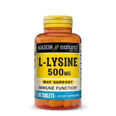 MASON NATURAL L LYSINE 500 MG 100 TABLETS MASON NATURAL L LYSINE 500 MG 100 TABLETS