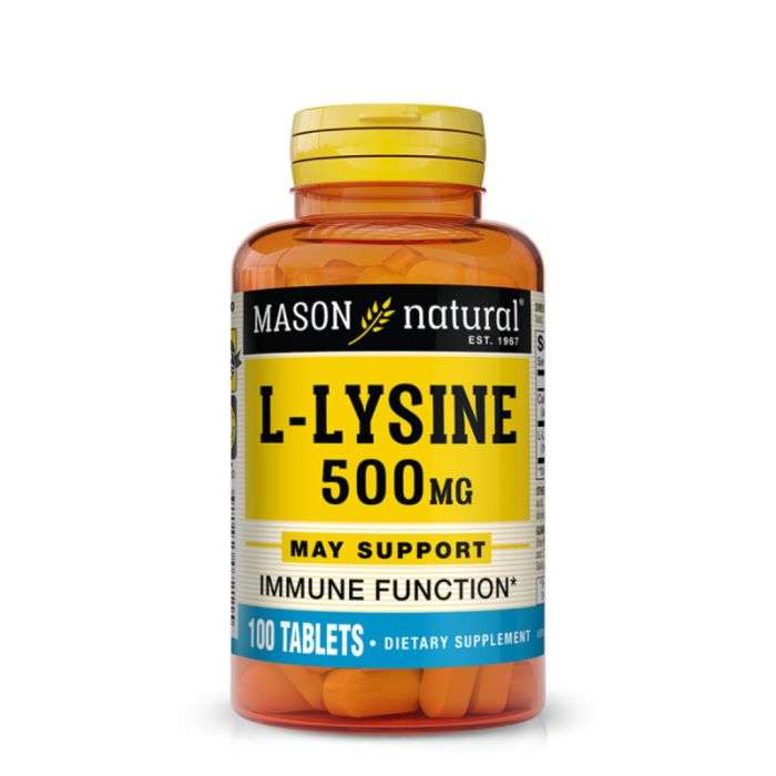 MASON NATURAL L LYSINE 500 MG 100 TABLETS MASON NATURAL L LYSINE 500 MG 100 TABLETS