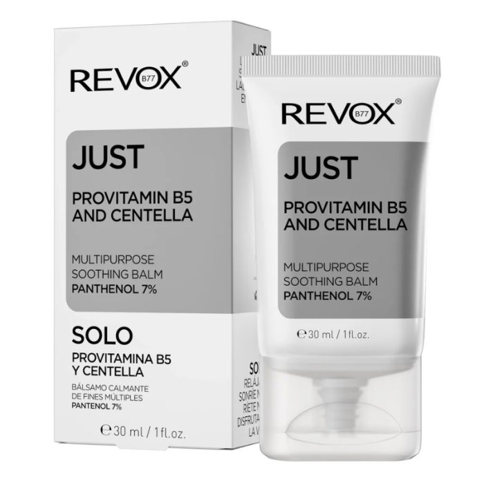 REVOX B77 BAUME APAISANT JUST PROVITAMIN B5 AND CENTELLA 30 ML REVOX B77 BAUME APAISANT JUST PROVITAMIN B5 AND CENTELLA 30 ML
