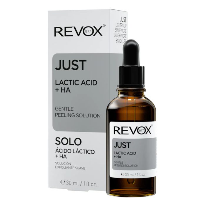 REVOX B77 SOLUTION PEELING DOUX JUST LACTIC ACID PLUS HA 30 ML REVOX B77 SOLUTION PEELING DOUX JUST LACTIC ACID PLUS HA 30 ML