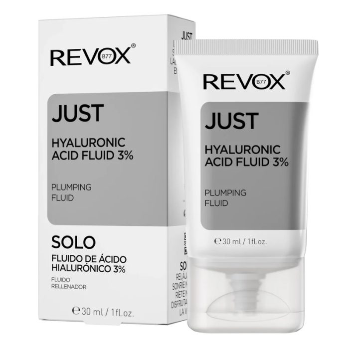 REVOX B77 FLUIDE REPULPANT JUST HYALURONIC ACID FLUID 3% 30ml REVOX B77 FLUIDE REPULPANT JUST HYALURONIC ACID FLUID 3% 30ml