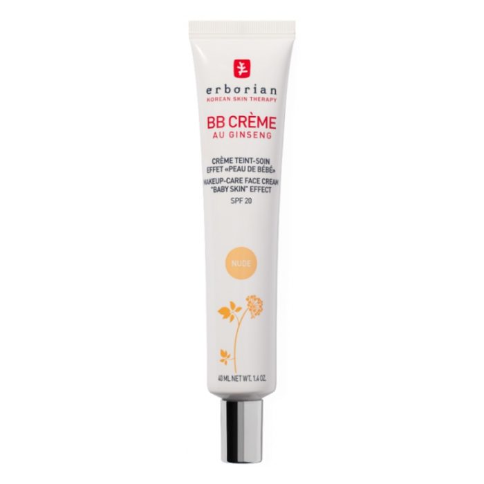 ERBORIAN BB CREME AU GINSENG CREME TEINT NUDE SPF20 40 ML ERBORIAN BB CREME AU GINSENG CREME TEINT NUDE SPF20 40 ML