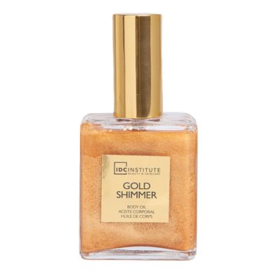 IDC INSTITUTE GOLD SHIMMER HUILE DE CORPS PAILLETEE 45 ML IDC INSTITUTE GOLD SHIMMER HUILE DE CORPS PAILLETEE 45 ML