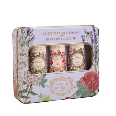 PANIER DES SENS COFFRET CREME MAINS AUX HUILLES ESSENTIELS LAVANDE ROSE ET WERVEINE 3X 30 ML PANIER DES SENS COFFRET CREME MAINS AUX HUILLES ESSENTIELS LAVANDE ROSE ET WERVEINE 3X 30 ML