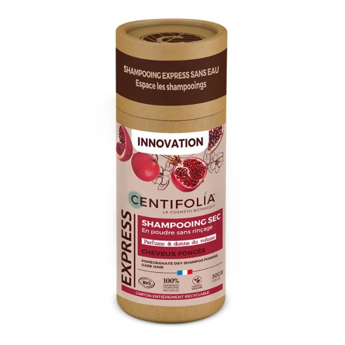 CENTIFOLIA INNOVATION SHAMPOOING SEC EN POUDRE CHEVEUX FONCES 30GR