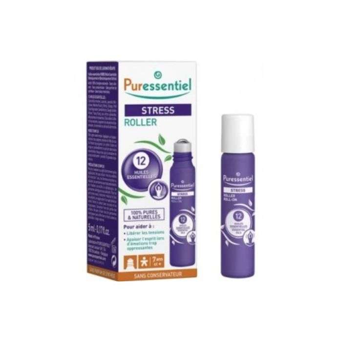 PURESSENTIEL AROMA STRESS ROLLER 5 ML PURESSENTIEL AROMA STRESS ROLLER 5 ML