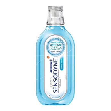 SENSODYNE BAIN DE BOUCHE PROTECTION LONGUE DUREE MENTHE FRAICHE 500ML SENSODYNE BAIN DE BOUCHE PROTECTION LONGUE DUREE MENTHE FRAICHE 500ML