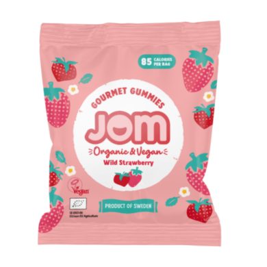 JOM GOURMET GUMMIES WILD STRAWBERRY 25 G JOM GOURMET GUMMIES WILD STRAWBERRY 25 G
