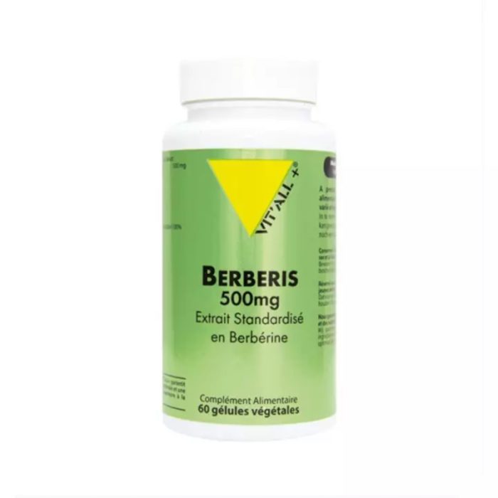 VIT'ALL+ BERBERIS 500 MG COMPLEMENT ALIMENTAIRE 60 GELULES VIT'ALL+ BERBERIS 500 MG COMPLEMENT ALIMENTAIRE 60 GELULES