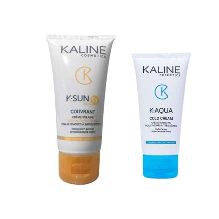 KALINE K SUN COUVRANT SPF50+ 50 ML + K AQUA COLD CREME KALINE K SUN COUVRANT SPF50+ 50 ML + K AQUA COLD CREME