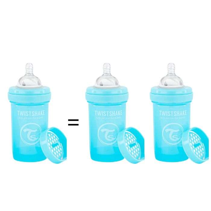 TWISTSHAKE OFFRE 1 BABY BOTTLE ANTI COLICALL IN ONE 180 ML 0M+ BLEU ACHETE 2 OFFERTS TWISTSHAKE OFFRE 1 BABY BOTTLE ANTI COLICALL IN ONE 180 ML 0M+ BLEU ACHETE 2 OFFERTS