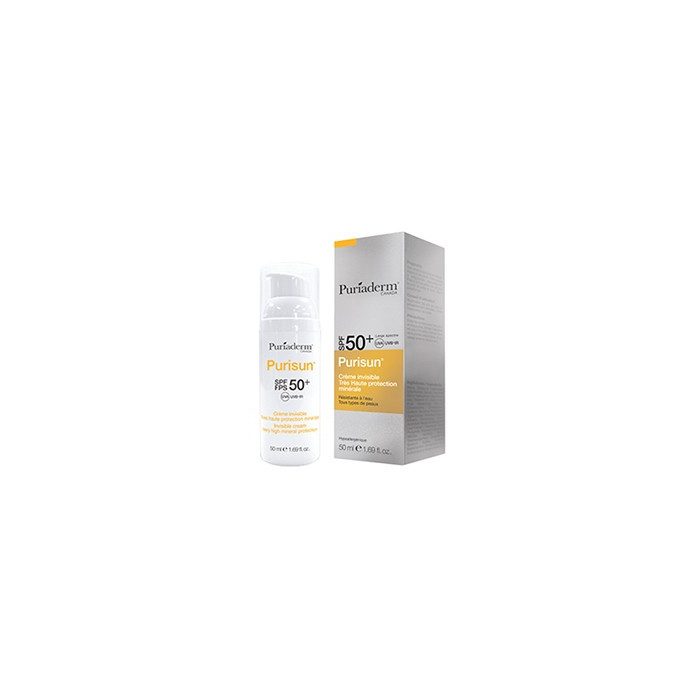 PURIADERM PURISUN CRÈME SOLAIRE INVISIBLE SPF50+ 50 ML PURIADERM PURISUN CRÈME SOLAIRE INVISIBLE SPF50+ 50 ML