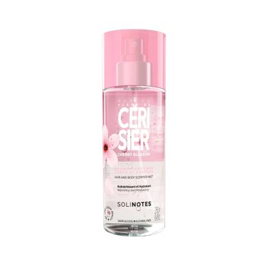 SOLINOTES BRUME PARFUMEE CORPS ET CHEVEUX CERISIER 250 ML SOLINOTES BRUME PARFUMEE CORPS ET CHEVEUX CERISIER 250 ML