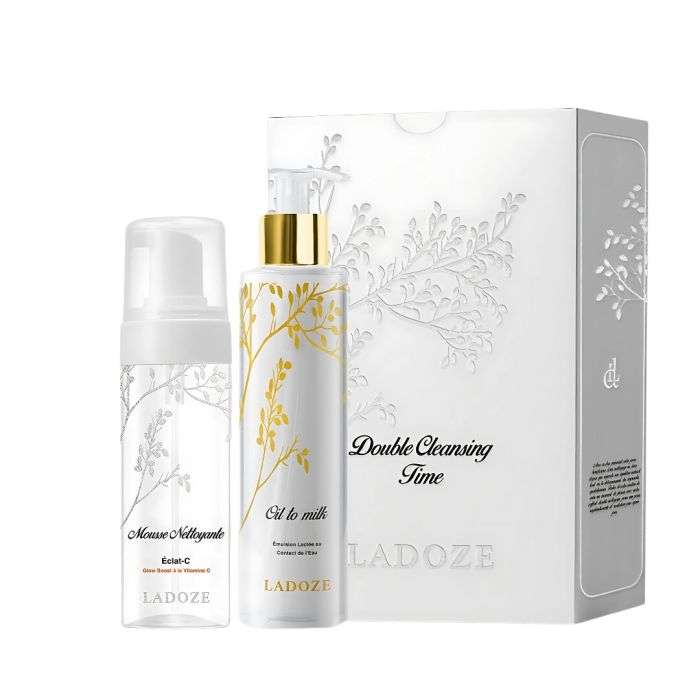 Routine Double Cleansing LADOZE – Soin visage éclatant