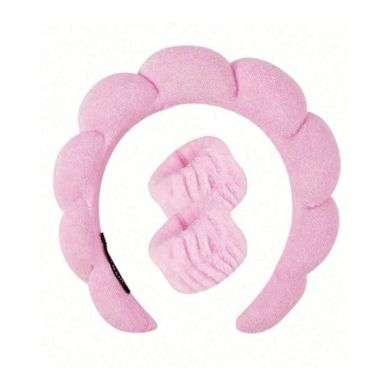 ENSEMBLE 3 PIECES SERRE TETE DE BAIN + 2 BANDES POIGNET ENSEMBLE 3 PIECES SERRE TETE DE BAIN + 2 BANDES POIGNET