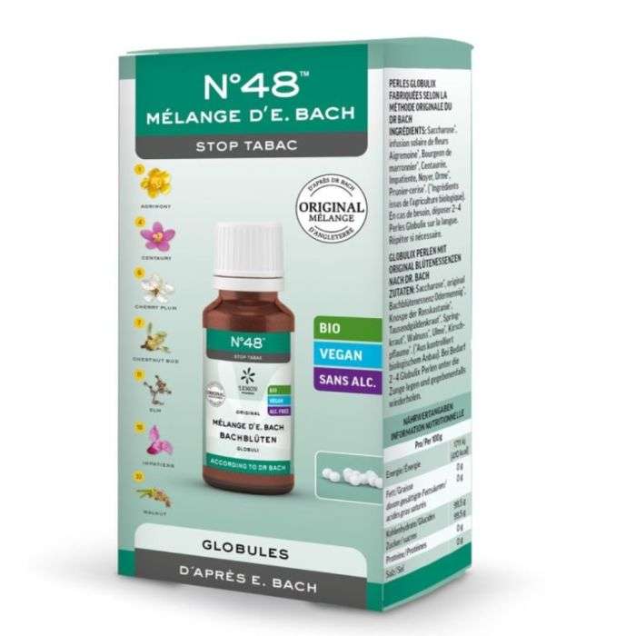 LEMON PHARMA MELANGE DE BACH N 48 PERLES GLOBULES 20 G LEMON PHARMA MELANGE DE BACH N 48 PERLES GLOBULES 20 G
