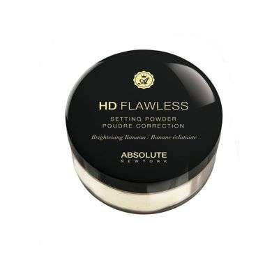 ABSOLUTE NEW YORK HD FLAWLESS POUDRE CORRECTION02 BANANE ECLATANTE  ABSOLUTE NEW YORK HD FLAWLESS POUDRE CORRECTION02 BANANE ECLATANTE