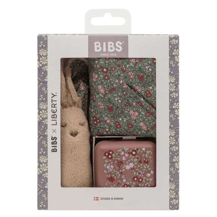 BIBS X LIBERTY COFFRET CADEAU POUR NOEL ESSENTIEL BEBE 