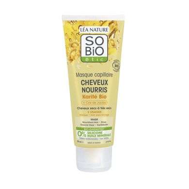 SO BIO MASQUE CAPILLAIRE CHEVEUX NOURRIS 200 ML SO BIO MASQUE CAPILLAIRE CHEVEUX NOURRIS 200 ML