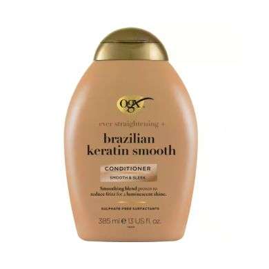 OGX BRAZILIAN KERATIN SMOOTH CONDITIONER 385 ML OGX BRAZILIAN KERATIN SMOOTH CONDITIONER 385 ML