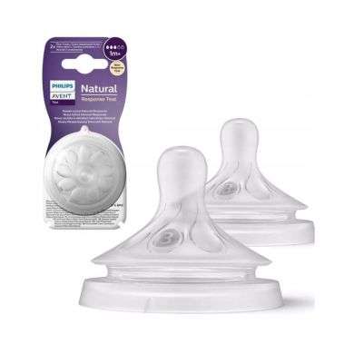 AVENT NATURAL TETINE RESPONSE 1MOIS + DEBIT 3 AVENT NATURAL TETINE RESPONSE 1MOIS + DEBIT 3