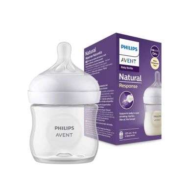 AVENT BIBERON NATURAL RESPONDE 125ML 4OZ 0 MOIS + DEBIT 2 AVENT BIBERON NATURAL RESPONDE 125ML 4OZ 0 MOIS + DEBIT 2