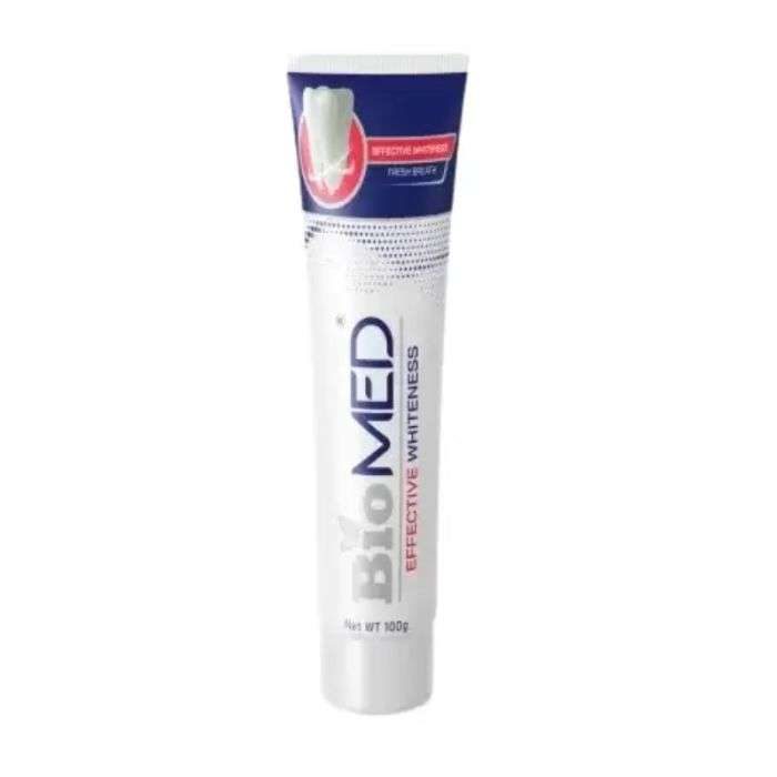 BIOMED DENTIFRICE EFFECTIVE WHITENESS 100 G BIOMED DENTIFRICE EFFECTIVE WHITENESS 100 G