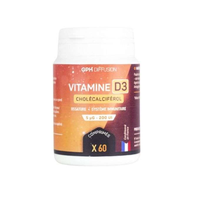 GPH VITAMINE D3 2000UI 60 COMPRIMES GPH VITAMINE D3 2000UI 60 COMPRIMES