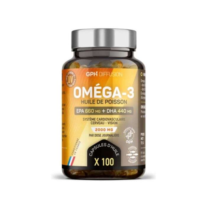 GPH DIFFUSION OMEGA 3 100 CAPSULES GPH DIFFUSION OMEGA 3 100 CAPSULES