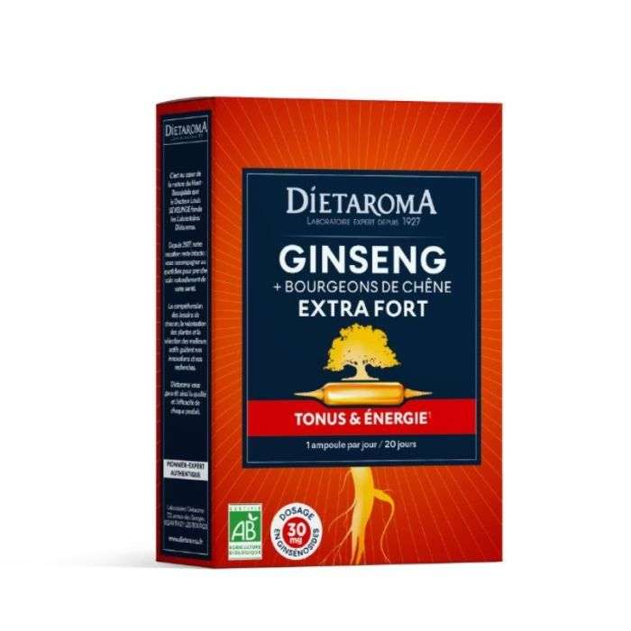 DIETAROMA GINSENG EXTRA FORT 20 AMPOULES DIETAROMA GINSENG EXTRA FORT 20 AMPOULES