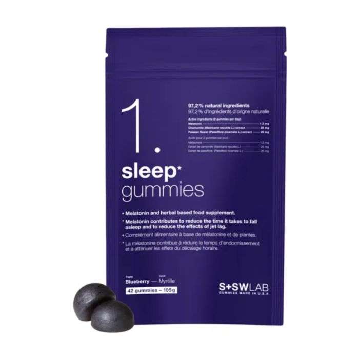 S+SWLAB 1 SLEEP GUMMIES 105G 42 GUMMIES GOUT MYRTILLE S+SWLAB 1 SLEEP GUMMIES 105G 42 GUMMIES GOUT MYRTILLE