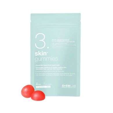 S+SWLAB 3 SKIN GUMMIES 105G 42 GUMMIES GOUT FRUIT ROUGES S+SWLAB 3 SKIN GUMMIES 105G 42 GUMMIES GOUT FRUIT ROUGES