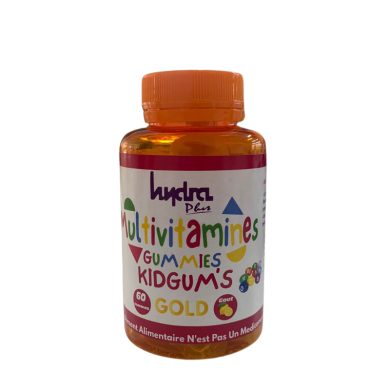 HYDRA PLUS MULTIVITAMINS GUMMIES KIDS GUMS GOLD 60 GUMMIES HYDRA PLUS MULTIVITAMINS GUMMIES KIDS GUMS GOLD 60 GUMMIES