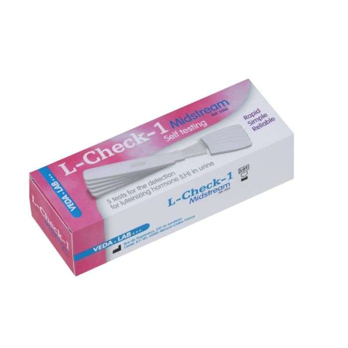L CHECK 1 MIDSTREAM 5 TESTS D OVULATION L CHECK 1 MIDSTREAM 5 TESTS D OVULATION