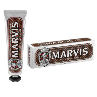 MARVIS DENTIFRICE SWEET AND SOUR RHUBARB 75 ML MARVIS DENTIFRICE SWEET AND SOUR RHUBARB 75 ML