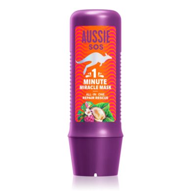 AUSSIE SOS 1 MINUTE MIRACLE REPAIR MASQUE NOURRISSANT INTENSE CHEVEUX SECS ET ABIMES 250 ML AUSSIE SOS 1 MINUTE MIRACLE REPAIR MASQUE NOURRISSANT INTENSE CHEVEUX SECS ET ABIMES 250 ML