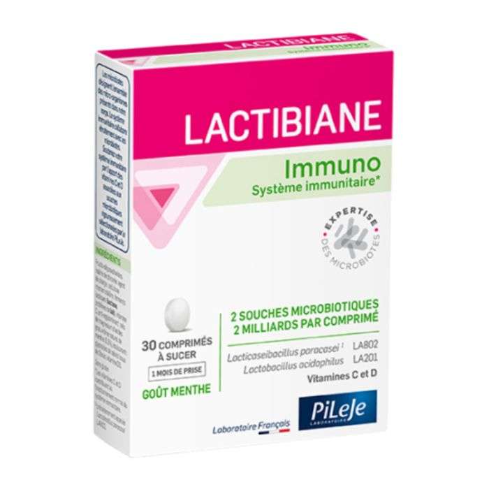 PILEJE LACTIBIANE IMMUNO 30 COMPRIMES - PILEJE - DEFENSES IMMUNITA...