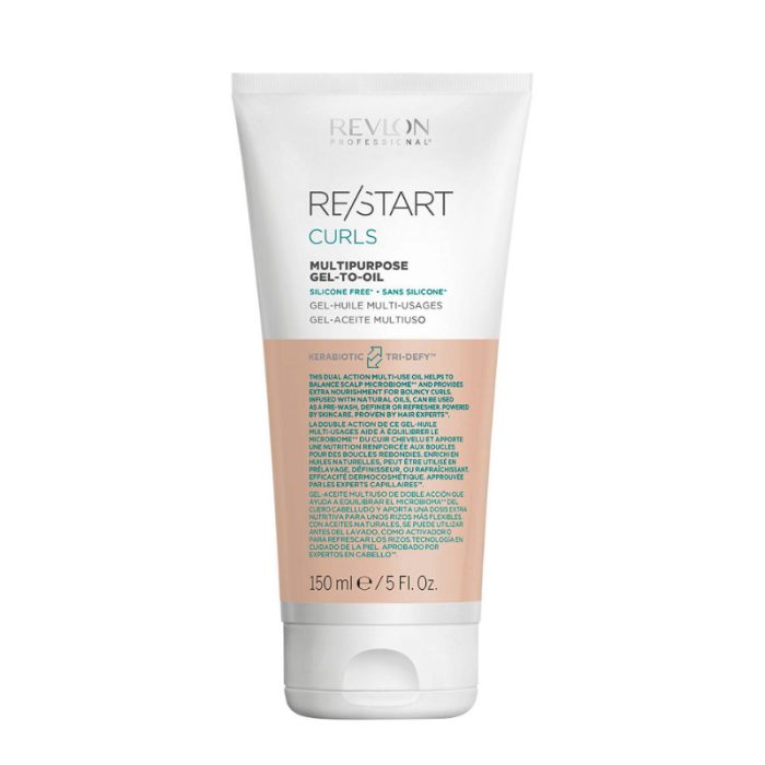 REVLON RESTART CURLS GEL HUILE MULTI USAGES CHEVEUX 150 ML REVLON RESTART CURLS GEL HUILE MULTI USAGES CHEVEUX 150 ML