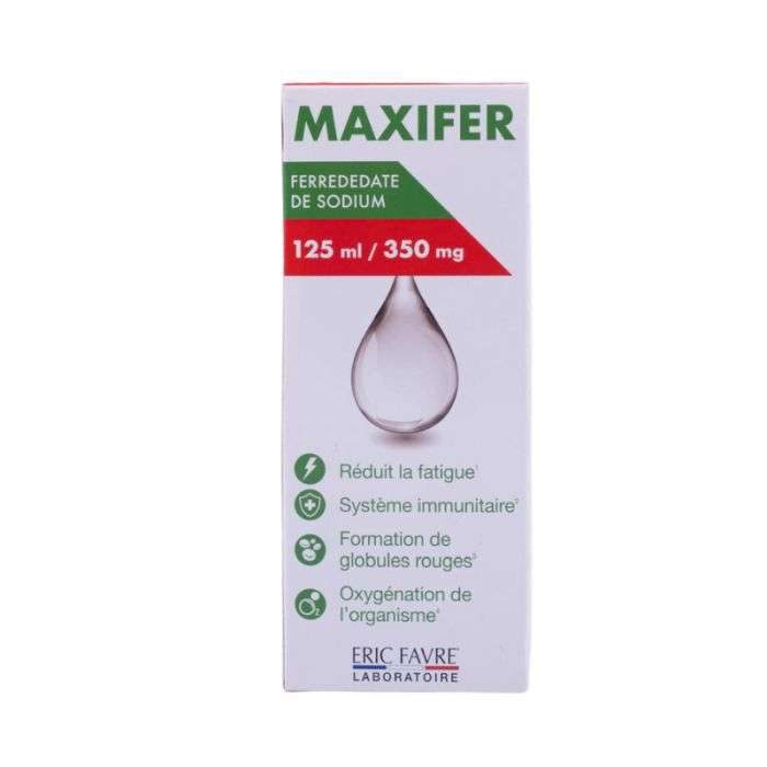 ERIC FAVRE MAXIFER FERREDEDATE DE SODIUM 350 MG 125 ML ERIC FAVRE MAXIFER FERREDEDATE DE SODIUM 350 MG 125 ML