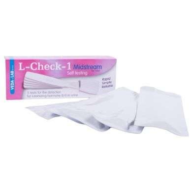 L CHECK 1 MIDSTREAM 5 TESTS D OVULATION L CHECK 1 MIDSTREAM 5 TESTS D OVULATION