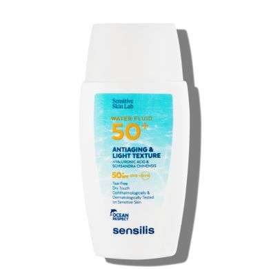 SENSILIS SENSITIVE SKIN LAB WATER FLUID SPF 50+ TEXTURE LIGHT 40 ML SENSILIS SENSITIVE SKIN LAB WATER FLUID SPF 50+ TEXTURE LIGHT 40 ML
