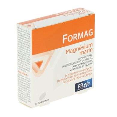PILEJE FORMAG MAGNESIUM MARIN 30 COMPRIMES PILEJE FORMAG MAGNESIUM MARIN 30 COMPRIMES